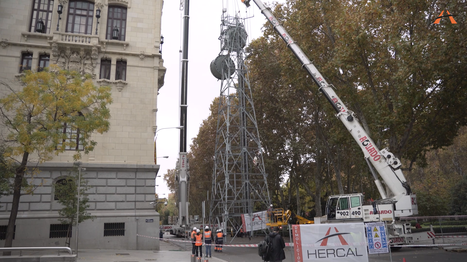 ANTENA COMUNICACIONES EDIFICIO COMANDANCIA DE MARINA , MADRID - Imagen 3